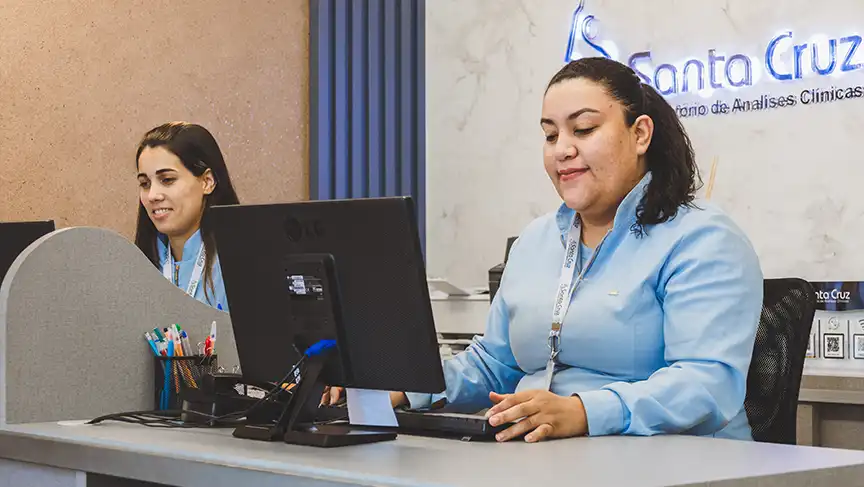 Lab. Santa Cruz - Coleta domiciliar